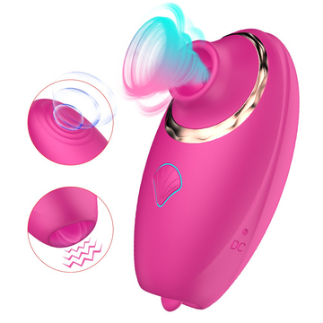 3 in1 Licking Sucking Vibrator / Female Nipple Clitoris Stimulator / Erotic Sex Toys for Women - EVE's SECRETS